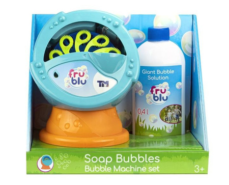 FRU BLU Zestaw Maszyna do baniek + płyn 0,4 L 050069