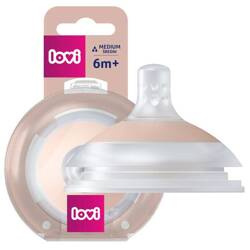 Lovi smoczek dynamiczny do karmienia Mammafeel 6m+ Średni 1szt 884304