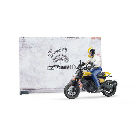 Bruder 62102 Warsztat naprawy motocykli z Ducati z pełną przepustnicą 621025