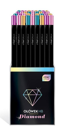 Ołówek czarny diamond pastel