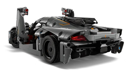 Lego 42173 Technic Szary hipersamochód Koenigsegg Jesko Absolut