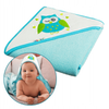 Akuku okrycie kąpielowe 100x100 100% bawełna turkus 012466