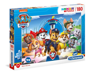 Clementoni Puzzle 180 el. Superkolor Psi Patrol