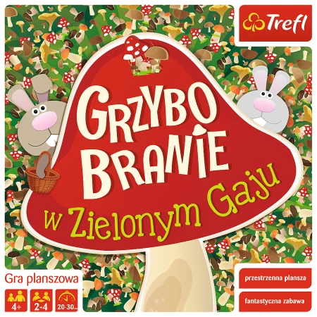 Gra trefl grzybobranie w zielonym gaju 00988