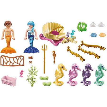 Playmobil 71500 Princess Magic Podwodni mieszkańcy z powozem koników morskich