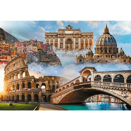 Puzzle Trefl 1500 Ulubione miejsca Włochy 262032