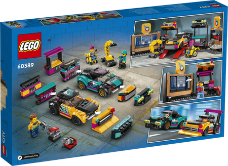Lego 60389 City Warsztat tuningowania samochodów 