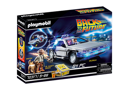 Playmobil 70317 back to the future delorean