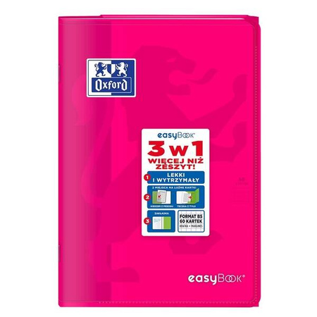 Zeszyt Oxford B6 60k krata Easybook 242476