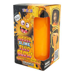 Tuban Jigly Slime Fluo Glow pomarańczowy 430g 038229
