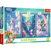 Puzzle Trefl 3x50 Razem w kolorowym świecie 348798