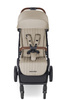 Easywalker Jackey2 XL Przestronny, samoskładający się wózek spacerowy z kołami XL Pearl Taupe 117394