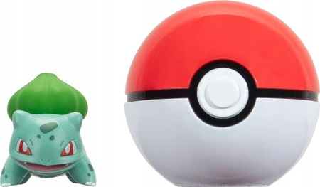 Pokemon Clip 'N' GO Bulbasaur i poke ball 709763