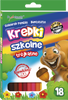 Kredki Bambino ołówkowe trójkątne 18 kol. 18cm 002670