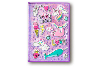 Notatnik metaliczny Jednorożec 296239