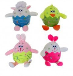 Plusz zwierzęta jajo 15cm 143686