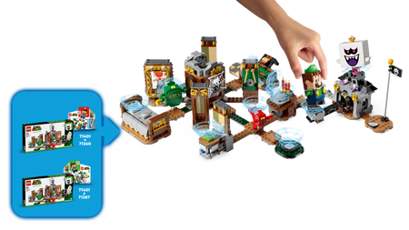 Lego 71401 Super Mario Zestaw rozszerzający Zabawa w straszonego w rezydencji Luigiego™
