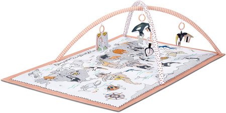 Kinderkraft mata edukacyjna tippy 915835