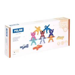 Milan Figurki do układania wieża kosmitów drewniane 103998