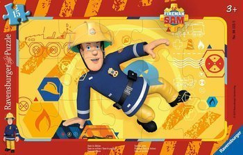 Puzzle ravensburger 15el ramkowe strażak sam 061259