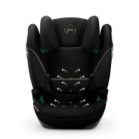 Cybex Solution S2 i-Fix Moon Black black fotelik samochodowy