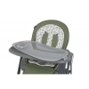 Espiro Penne 107 warm grey krzesełko do karmienia na kółkach 800792