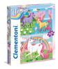 Clementoni puzzle 2*20el jednorożec