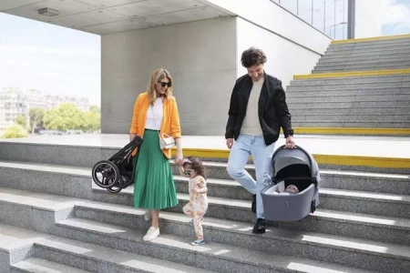Kinderkraft wózek wielofunkcyjny 2in1 Nea Deep Grey 918874