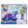 Marvel F6775/F7254 Spidey i Przyjaciele Ghost Spider pojazd Glide Spinner 139221