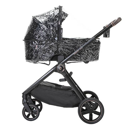 Espiro Only 2023 , 210 stylish black gel wózek dziecięcy 205668