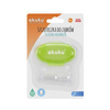 Akuku szczoteczka silkonowa w etui green (12/24/144) 400264