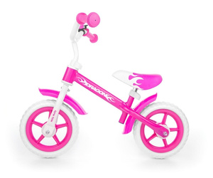 Rowerek biegowy dragon pink 434805