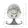 Kinderkraft Lumi 2 Light Grey bujaczek  925018 