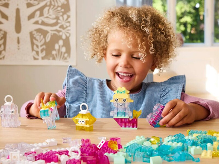 Lego 11040 Classic Magiczny zestaw z przezroczystymi klockami 822211