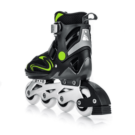 Łyżworolki 23574 meteor xride 200 green roz. 31-34