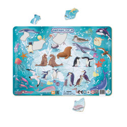 Dodo puzzle ramkowe antarktyda 53 el. 241469