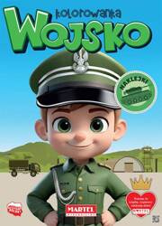 Kolorowanka Wojsko z naklejkami 900263