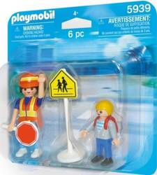 Playmobil 5939 Duo pack Opiekun dzieci przy przejściu dla pieszych 059390