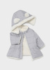 Mayoral Kurtka dwustronna z futerkiem rozm. 2-4m 65 kolor 20 gris