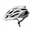 Kask rowerowy meteor marven m 55-58cm white/grey 039803