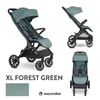 Easywalker Jackey XL Przestronny, samoskładający się wózek spacerowy z kołami XL Forest Green 114140