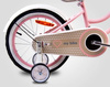 Rowerek 14'' heart bike - różowy
