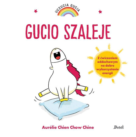 Książeczka Uczucia Gucia Gucio szaleje 576643