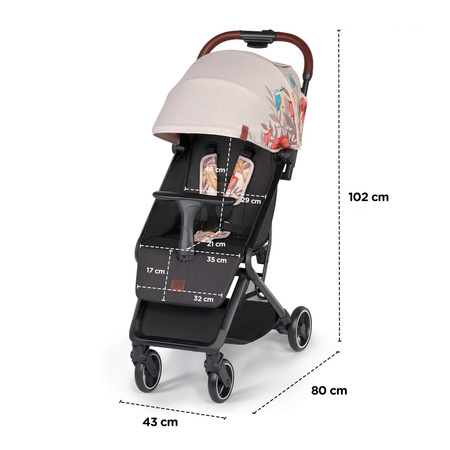 Kinderkraft wózek spacerowy Nubi Bird 915781