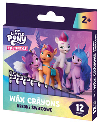 Kredki świecowe okrągłe My Little Pony 12kol 8/90mm 211978