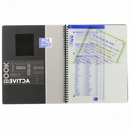 Kołonotatnik Oxford A4+ 80k krata Student 056654