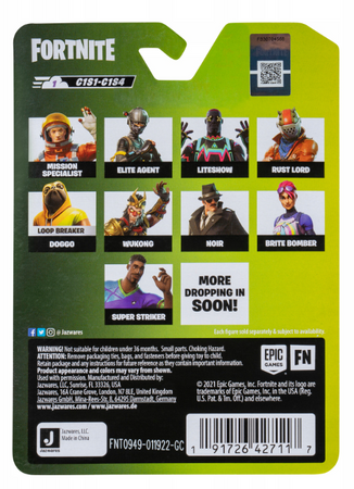 Fortnite Figurka Skull Trooper Green 427117