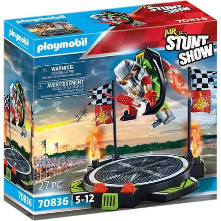 Playmobil 70836 Air Stuntshow Lotniczy pokaz kaskaderski Plecak odrzutowy