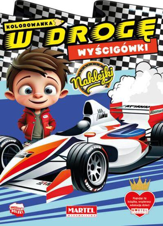 Kolorowanka w drogę Wyścigówki 668897