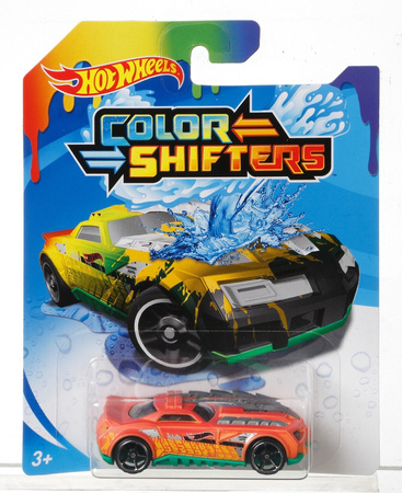 Hot wheels bhr15 auto zmieniające kolor